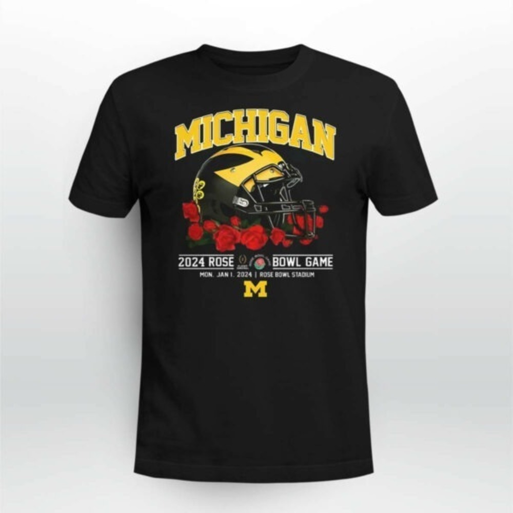 Michigan 2024 Rose Bowl Game Shirt
